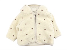 Lil Atelier sandshell hearts jacket